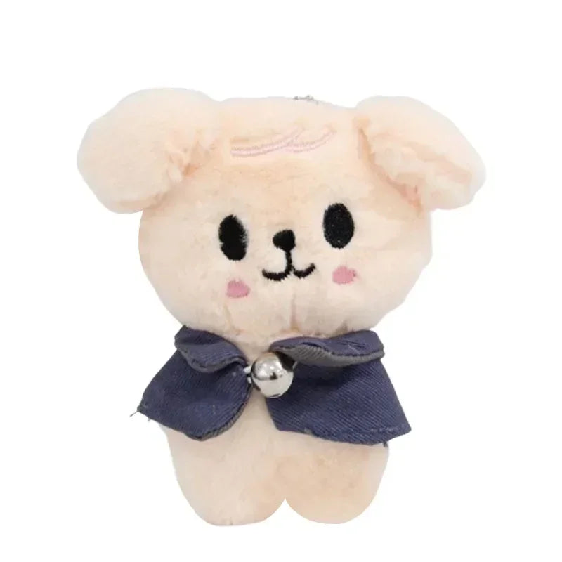 Kpop SKZOO Plush Keychain – Cute Dog Pendant Toy for Kids, Backpack Hanging, Birthday Gift