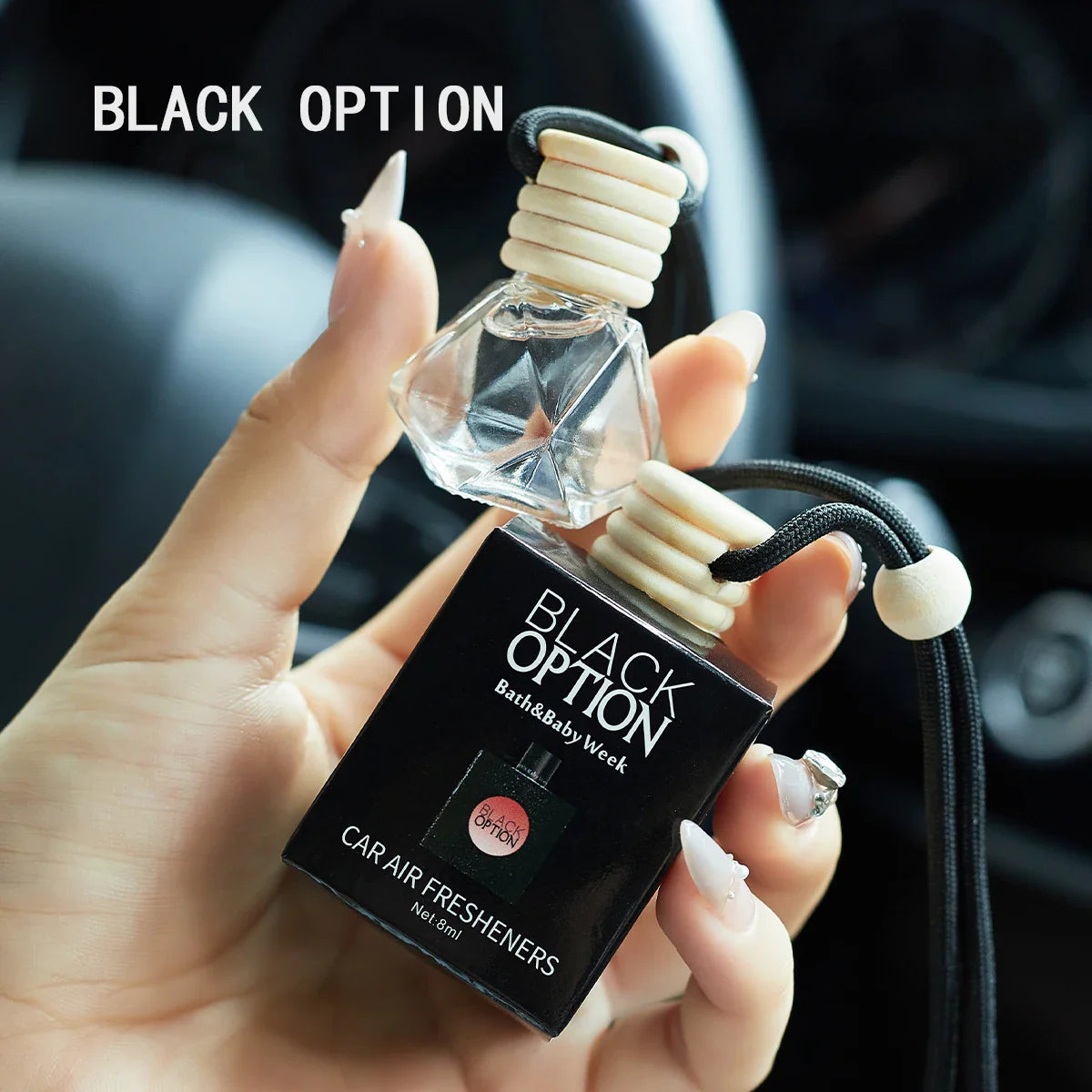 Car Perfume Air Freshener – Long-Lasting Interior Fragrance for Fresh & Charming Car Scent