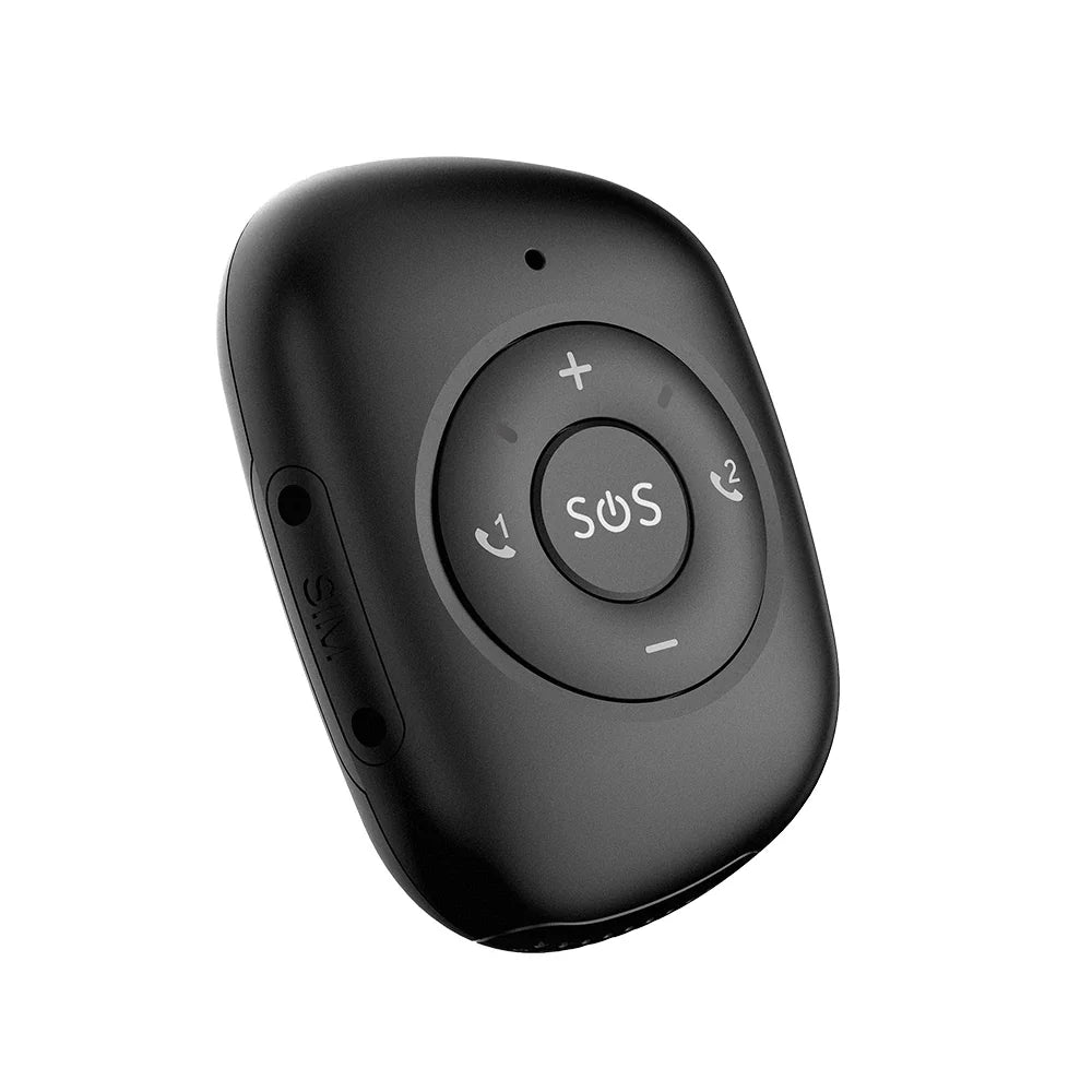 Newest 4G GPS Pendant Tracker – Real-Time SOS Alarm with Fall Detection for Elderly & Kids, Domestic Safety Device, Free App