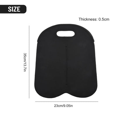 Neoprene Wine Bottle Freezer Bag – Portable Cooler for Carrying 2 Bottles, Perfect for Parties & Bottle Protection