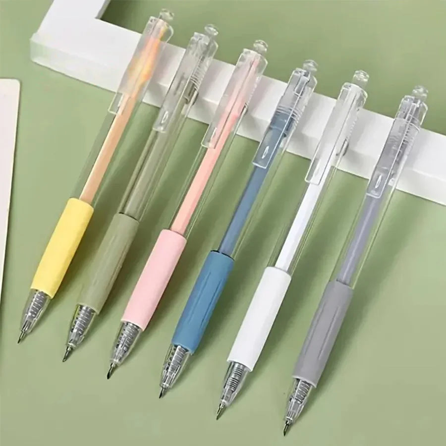 5PCS Press Pen Utility Knife Set - Compact Precision Cutting Tools for Crafts, Scrapbooking, Stickers & DIY Art Supplies