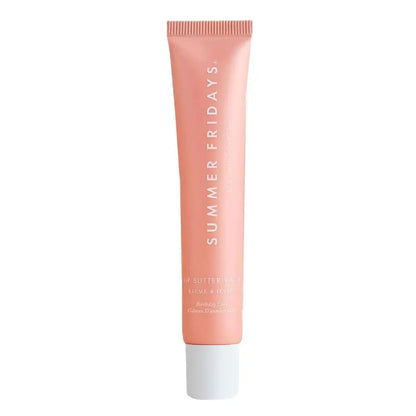 Summer Fridays Vanilla Beige Lip Balm Set – Moisturizing Lip Gloss & Transparent Lipstick with Soft Tube & Mirror
