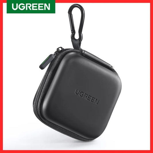 UGREEN Hard Earphone Case – Protective Headphone Bag for AirPods, EarPods, Sennheiser, Bluetooth Earphones