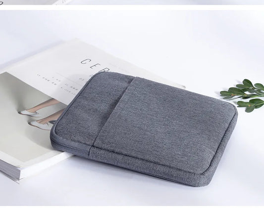 Universal Sleeve Bag Case for 7" eReaders — Kobo Libra 2, H2O Libra Colour, Onyx Boox Leaf 2/3, Kindle Oasis 9th/10th