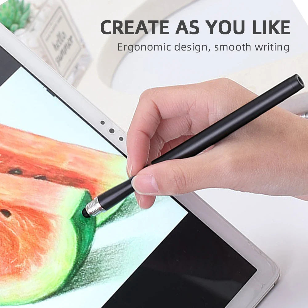 2 in 1 Universal Stylus Pen - Drawing and Touch Screen Pencil for Tablets and Mobile Phones | Smart Accessories for Android Devices