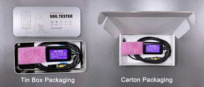 8 in 1 Soil Tester with USB Type-C – Temperature, Moisture, EC, PH, NPK, Portable Sensor, Free Android App