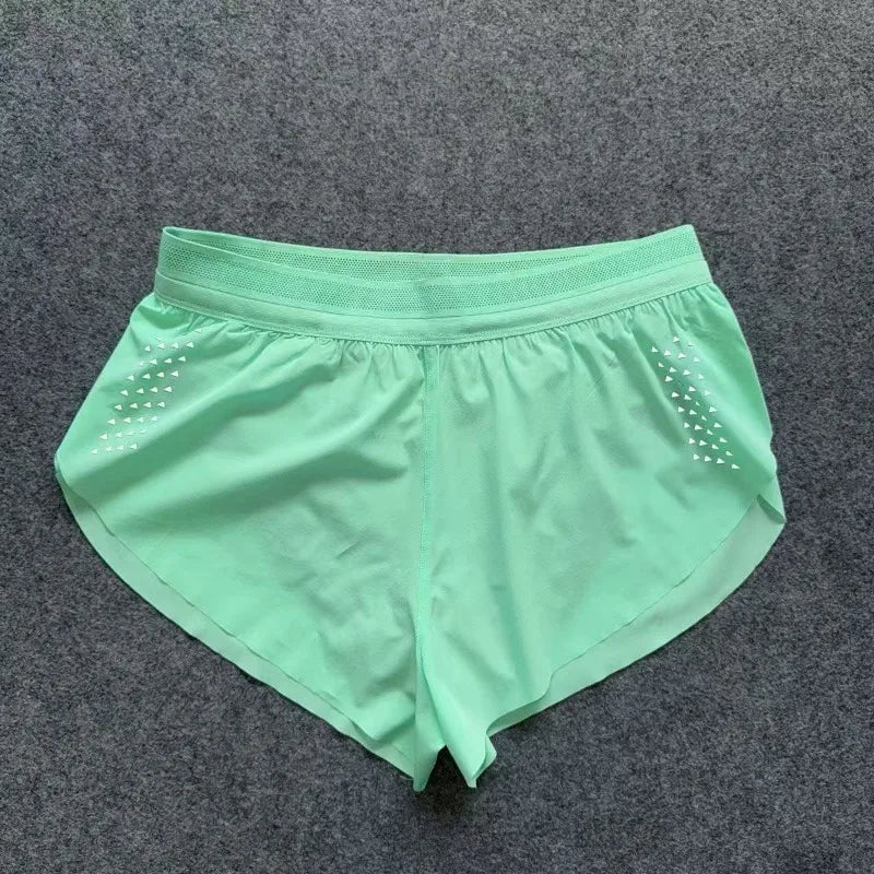 Men’s Lined Running Shorts - Lightweight Outdoor Sports & Beach Training Pants
