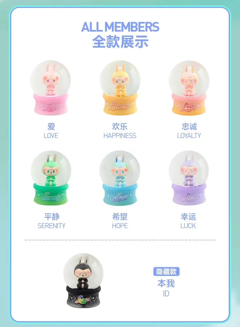 Pop Mart Labubu Blind Box – High Energy Ahead Series Crystal Ball Mystery Toy Figure