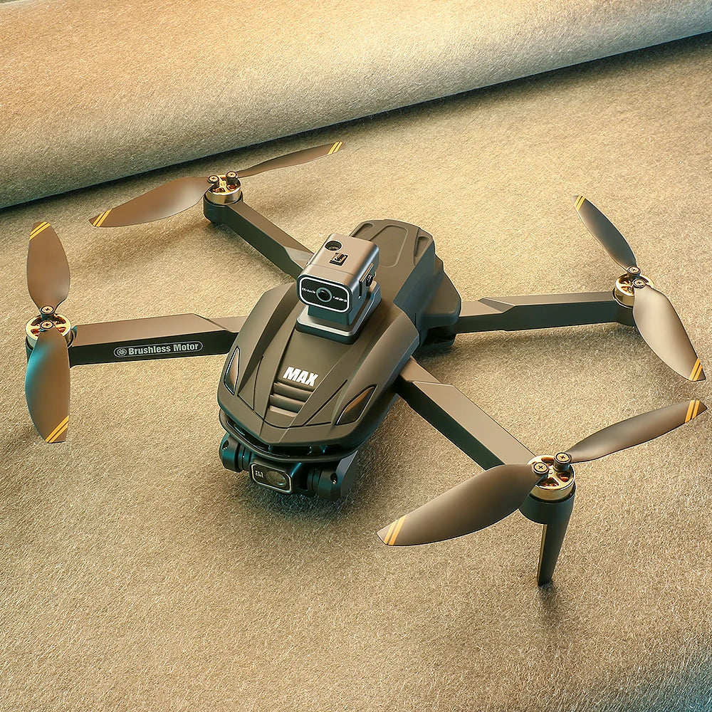 2025 V168 Pro MAX GPS Drone – 8K HD Camera, 5G WiFi FPV, 360° Obstacle Avoidance, Brushless RC Quadcopter