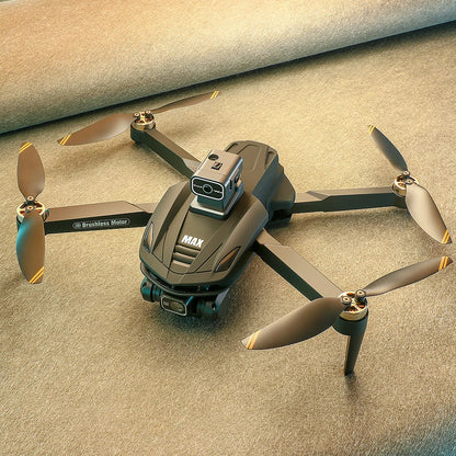 2025 V168 Pro MAX GPS Drone – 8K HD Camera, 5G WiFi FPV, 360° Obstacle Avoidance, Brushless RC Quadcopter