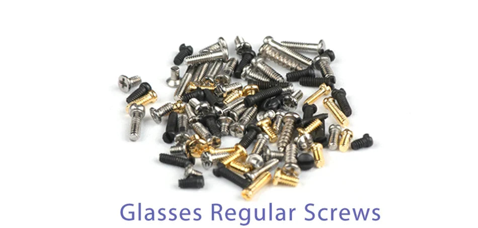 Eyeglass & Sunglass Repair Kit | Mini Screwdriver, Screws, Nuts, Nose Pads & Optical Tool Set