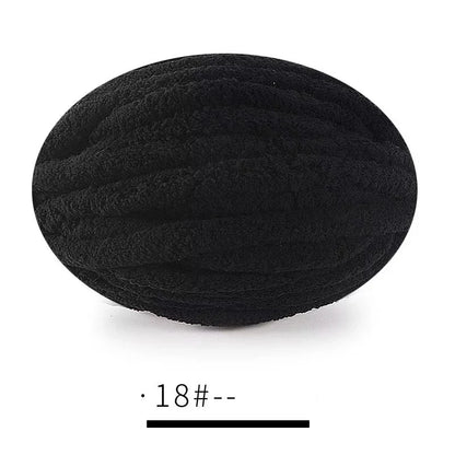 250g Extra Thick Ice Chenille Yarn Ball for Hand Knitting – Soft DIY Blanket, Cushion, Scarf & Pet Bed Yarn for Craft Projects