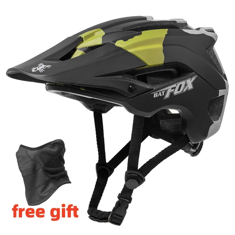 BATFOX Ultralight MTB Bicycle Helmet for Men & Women – Integrally Molded Mountain & Road Cycling Helmet