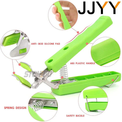 Universal Hot Dish Gripper Tongs — Plate, Bowl & Pan Clip Clamp (Fits Multiple Sizes)