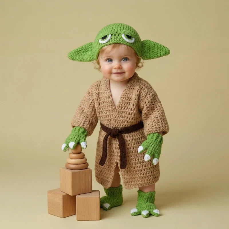 Baby Halloween Cosplay Costume - Cute Soft Newborn Outfit for Studio Photography & Photoshoot Props