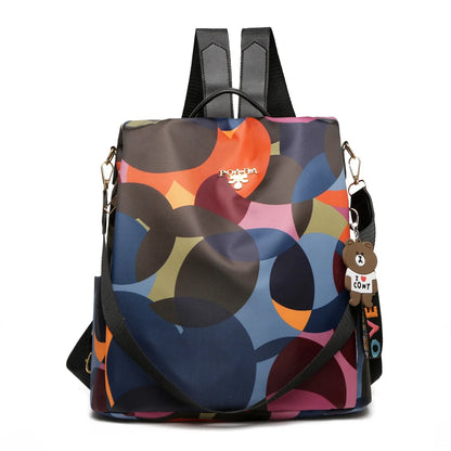 Multi-Functional Backpack for Women - Simple, Versatile, Dual-Use Waterproof and Anti-Theft Bag