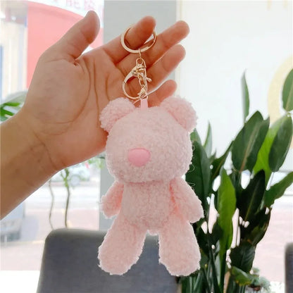 Doctor Teddy Bear Plush Toy – Small Sitting Doctor Bear Doll Pendant for Kids, Students & Graduation Gifts