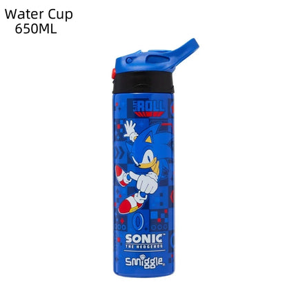 Australia Smiggle Sonic Cartoon Backpack – Kids School Bag Anime Student Gift