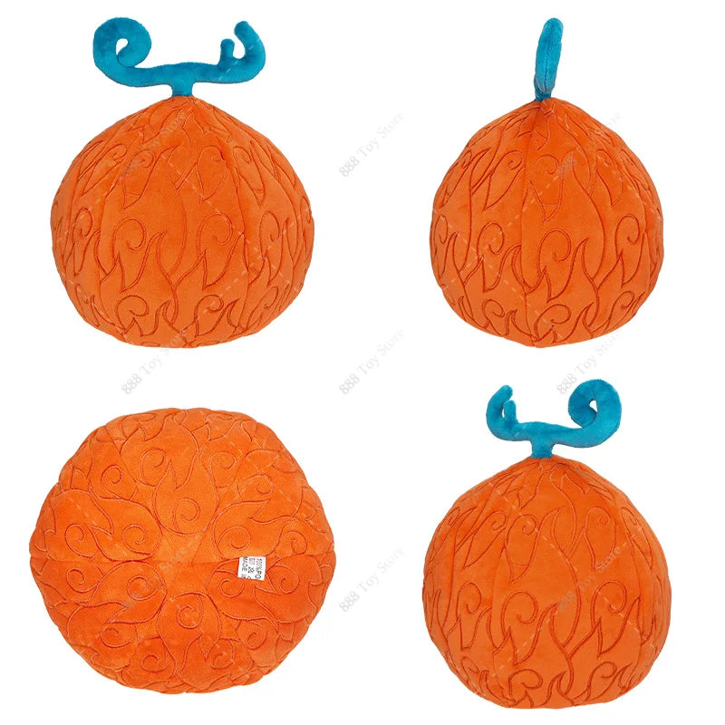 Large One Piece Anime Plush Pillow Cushion — Luffy Chopper Ace Devil Fruit Stuffed Sofa Doll