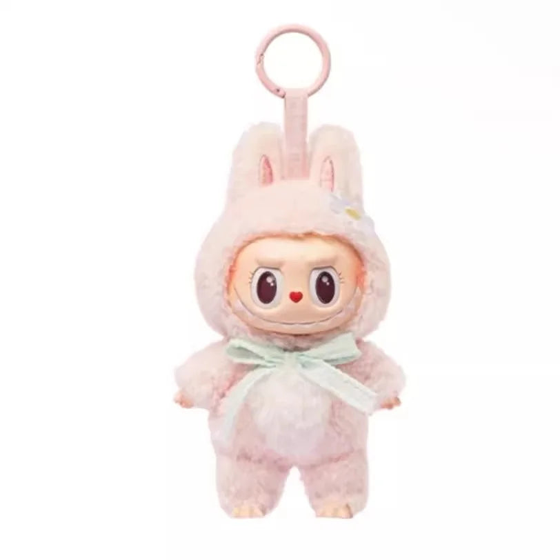 Labubu Sweetheart Doll Mokoko Plush Pendant — First Generation Vinyl Pulling Cloth Hanging Decoration