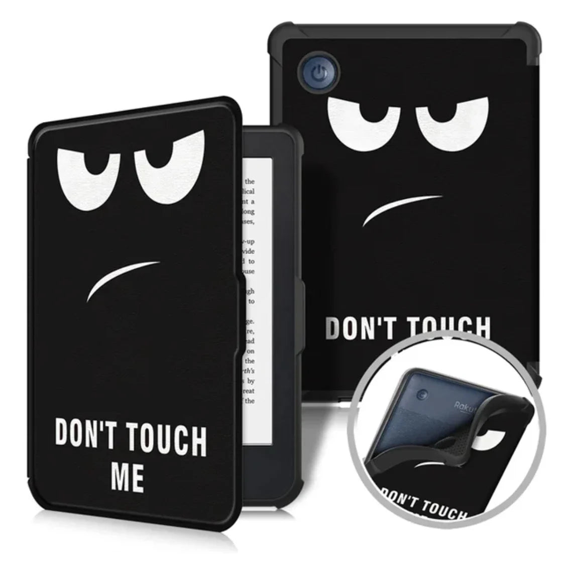 Kobo Clara BW/Clara Colour 2024 Case - 6 Inch Auto Wake Sleep PU Leather Cover, Soft Magnetic Ereader Hoesje N365 N367 Funda
