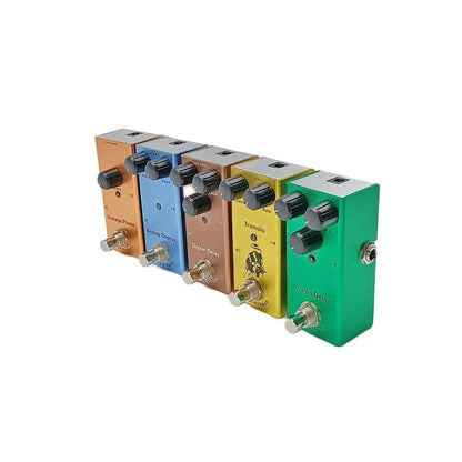 Electric Guitar Effects Pedal – Vintage Overdrive, Chorus, Tremolo, Delay & Ultimate Drive Options