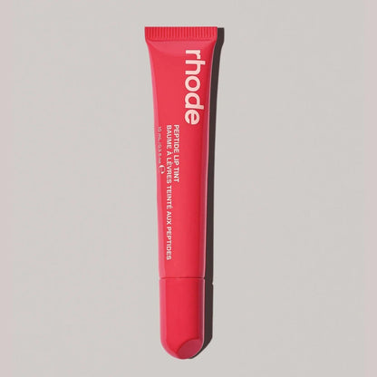 Rhod Moisturizing Lip Balm & Gloss - Mirror Shine Long Lasting Plumping Lip Oil with Ribbon Espresso Raspberry Toast Makeup