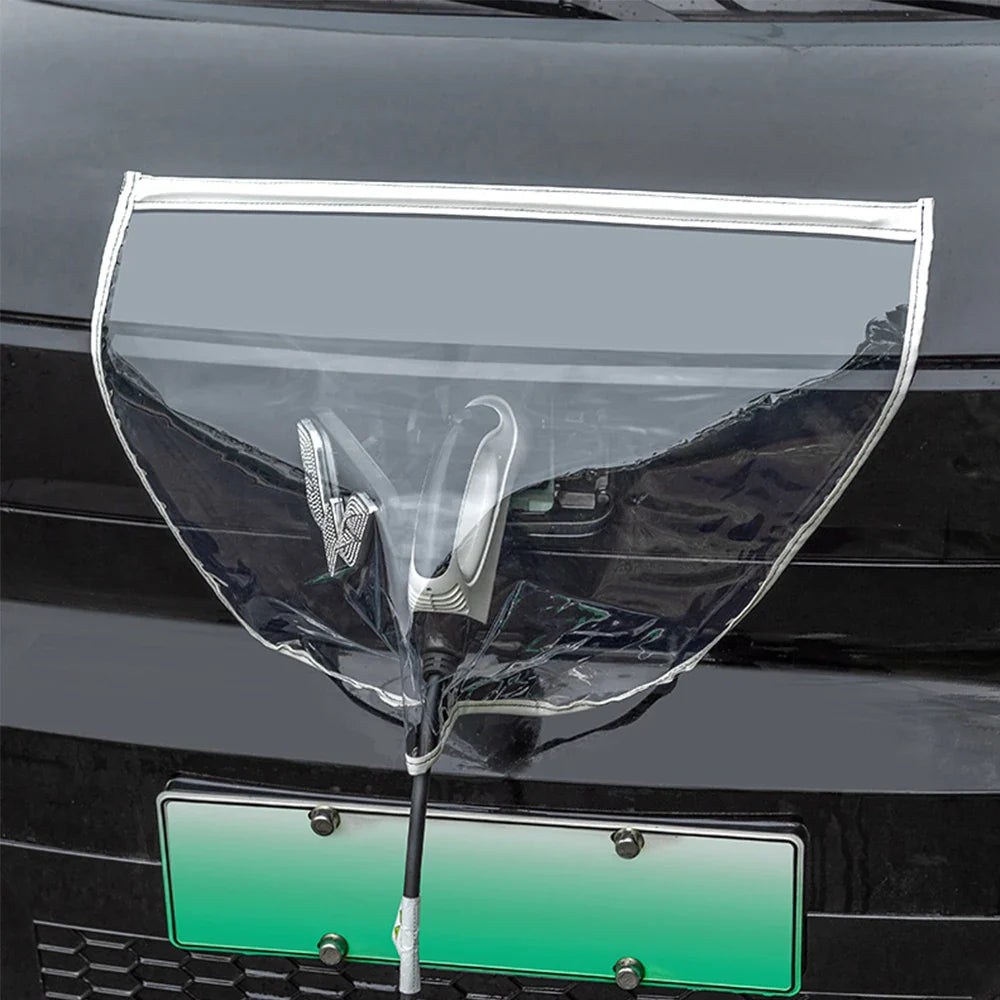 Electric Vehicle Charger Port Cover – Rainproof and Dustproof Outdoor Protection for Tesla Model 3/Y Sedan SUV Car Accessories