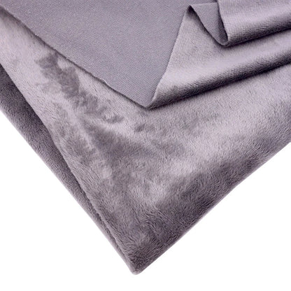 160CM/63" Wide Minky Plush Fabric – Super Soft Flannel Fabric for DIY Dolls, Toys, and Crafts, Sold by the Meter