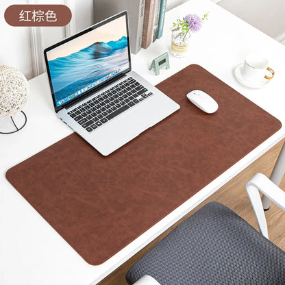 Waterproof PU Desk Pad – Large Non-Slip Mouse Pad & Keyboard Mat for Computer Laptop, Easy to Clean Protective Cover