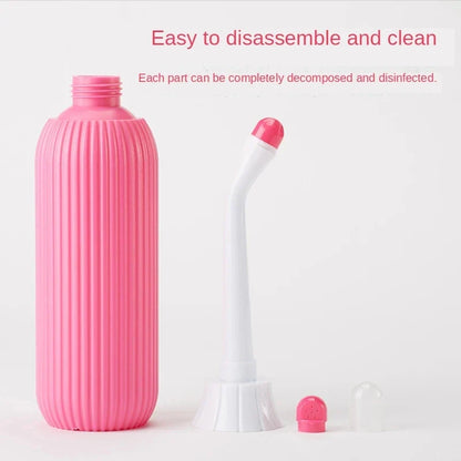 Portable Travel Hand Held Bidet Sprayer | Personal Hygiene Cleaner | 400-650ML Spray Bottle for Baby Butt Washing