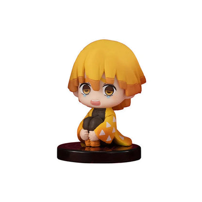 Q Posket Demon Slayer Figures – Mini PVC Dolls, Kimetsu no Yaiba Desktop Decoration, 5/10/15pcs Sets