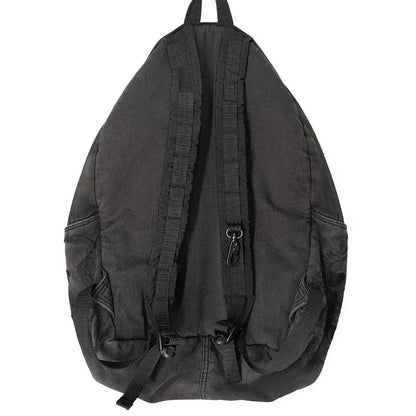 Y2K Aesthetic Embroidered Letter Backpack – Vintage Gothic Patchwork Schoolbag for Students, Casual Luxury Design