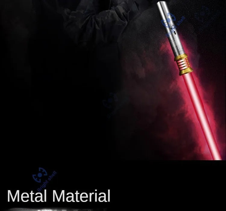 RGB Metal Lightsaber Toy – 15-Color Changing Laser Sword with Sound Effects, Force FX Jedi Blaster Gift for Kids