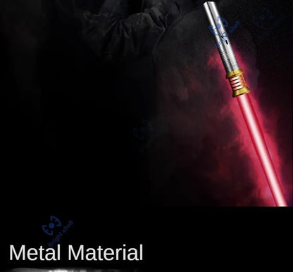 RGB Metal Lightsaber Toy – 15-Color Changing Laser Sword with Sound Effects, Force FX Jedi Blaster Gift for Kids