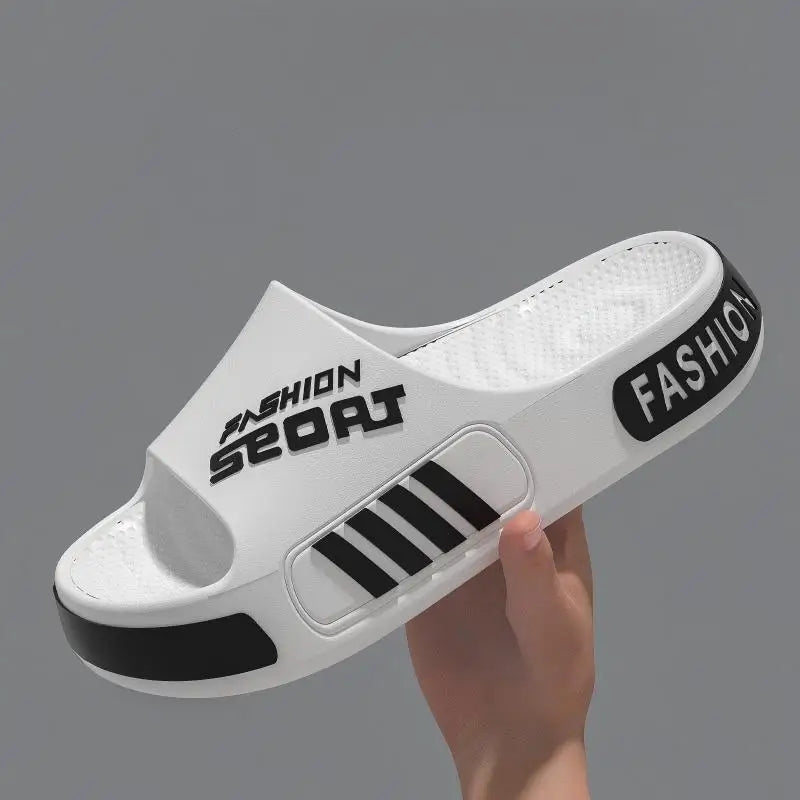 Men’s & Women’s Large Size EVA Slippers — Trendy Non-Slip Outdoor Summer Slippers for Students & Couples