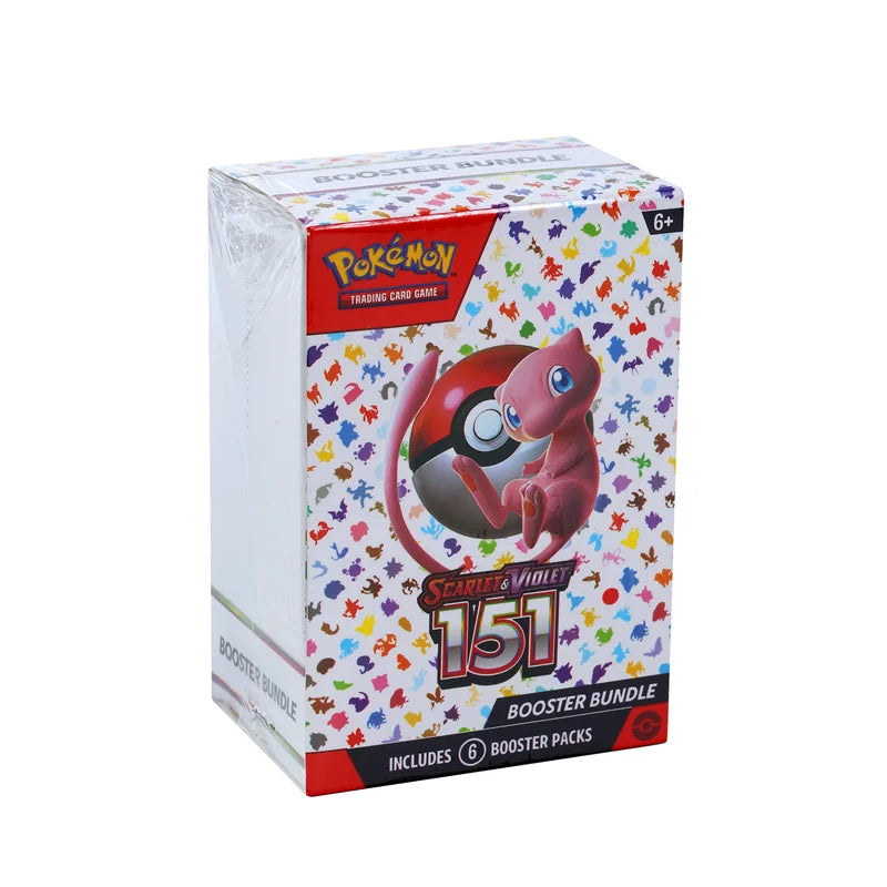 Pokemon V10 Booster Bundle - Destined Rivals, Prismatic Evolutions, Scarlet & Violet 151 English Trading Cards Gift Set