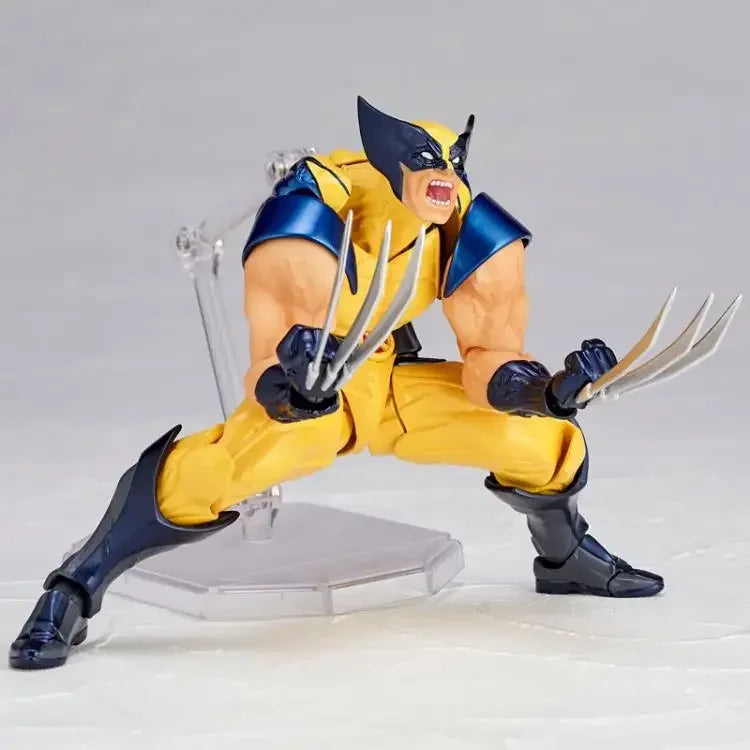 X-Men Yamaguchi Deadpool & Wolverine Action Figures – Movable Joint Statues & Christmas Gift Ornaments