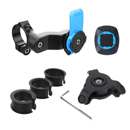 Quad Lock Motorcycle & Bike Phone Holder – 360° Rotatable Stand, Navigation Support, Secure Bracket for Bicycle