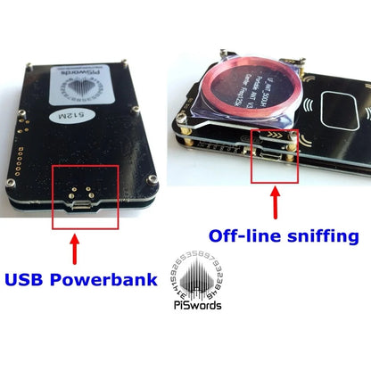 Proxmark3 Development Kit 3.0 – NFC PM3 Reader/Writer, ICEMAN Firmware, RFID Card Copier & Cloner, 2USB Port, 512K