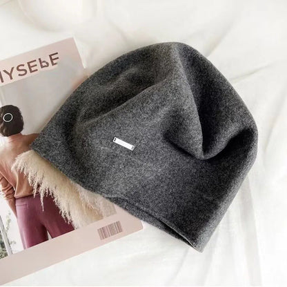 2022 Women’s Cashmere Blend Winter Hat – Soft Warm Wool Skullies, Beanies, Fedora Retro Beret, Boutique Style