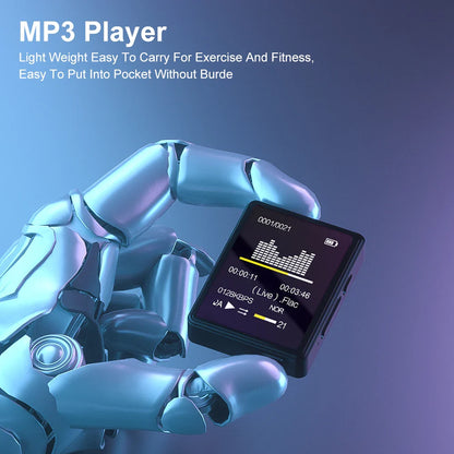 2024 Mini MP3 Music Player with Bluetooth 5.0 - Portable Sports Walkman and Ebook Reader for Students
