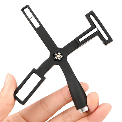 5 in 1 Cat Eye Magnet for Nail Art – Multifunctional Cross Design for Cat Eye Gel Polish & Strong Nail Magnet Tool