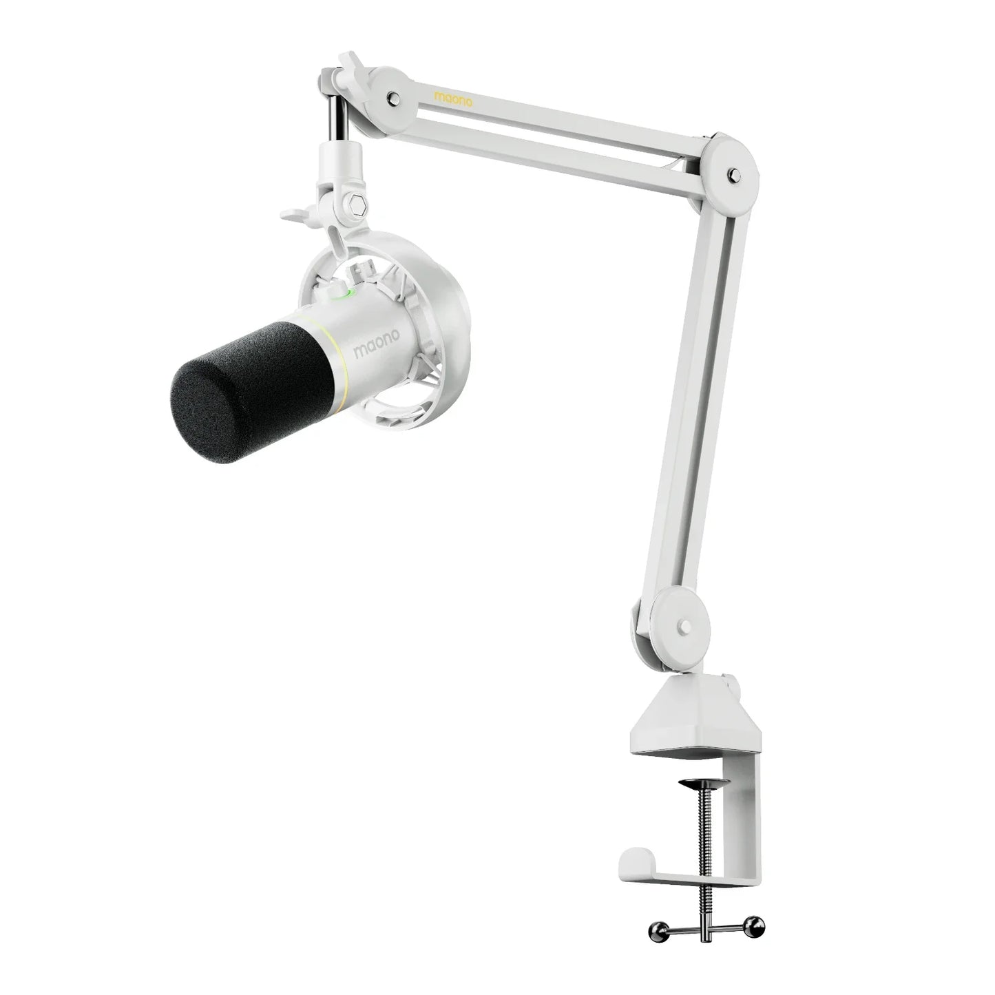 MAONO PD200W Hybrid Wireless Podcast Microphone – XLR/USB Dynamic Mic for PC, Phone & Camera Streaming & Recording