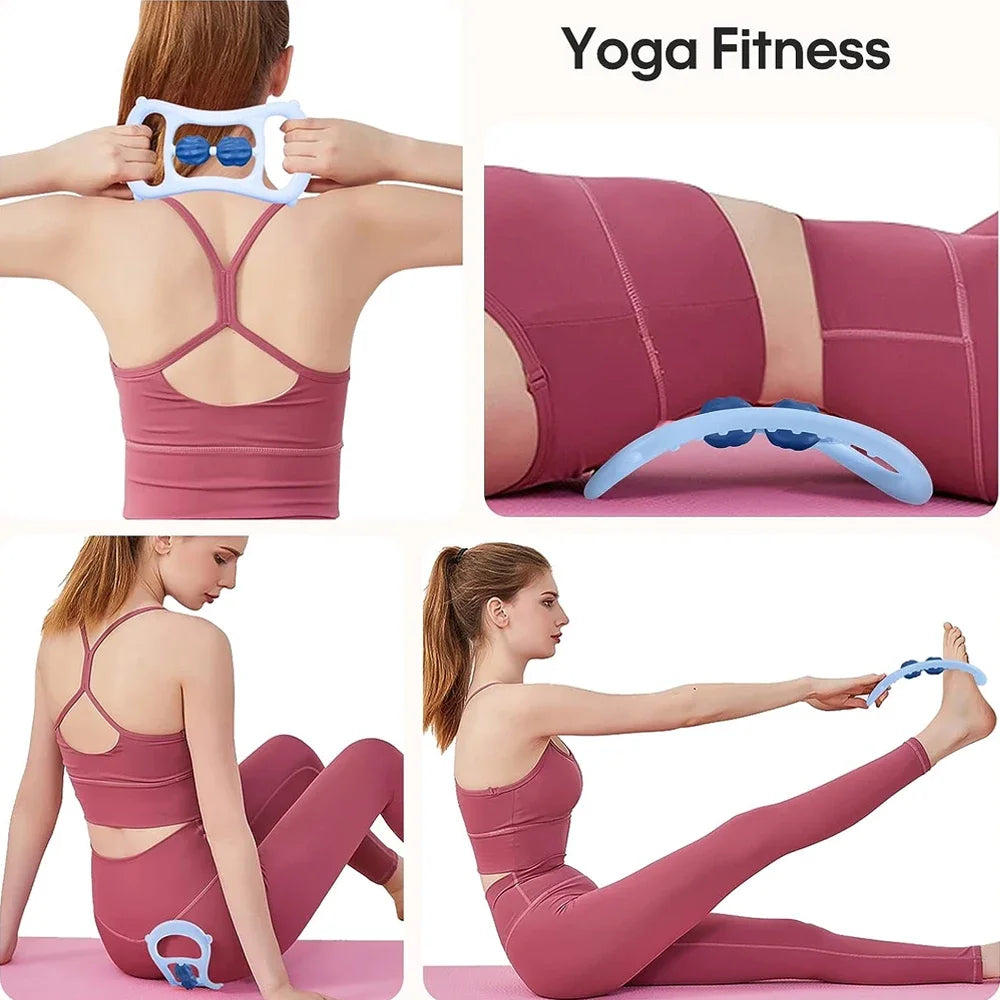 Trigger Point Roller Massager – Deep Tissue Self-Massage Tool for Forearm, Elbow, Hand, Arm & Leg Muscle Pain Relief