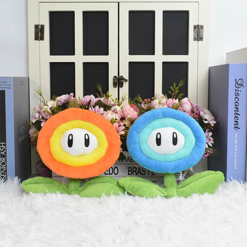 Hot Game Mario Plush Toy — Piranha Plant & Ice Fire Flower Soft Stuffed Doll for Kids Fans Gift