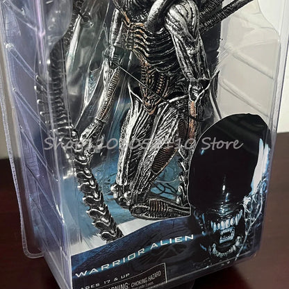 NECA Grid Warrior Xenomorph Action Figure – Alien vs Predator Collectible Toy Gift