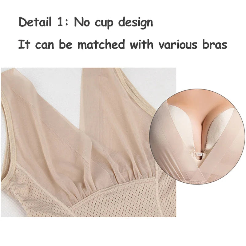 Postpartum Shapewear Tummy Suits: Women's Slimming Burn Fat Shapers, Waist Control Full Body Shaper - Waist Trainer Corset