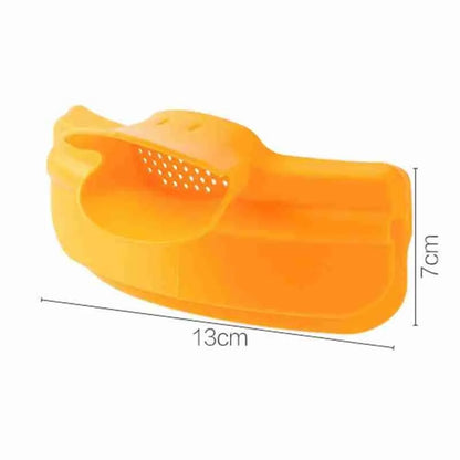 Silicone Anti-Spill Duckbill Drain Pans - Leak-Proof Pot with Round Mouth Edge, Liquid Deflector Funnel, Soup Diversion Kitchen Tool