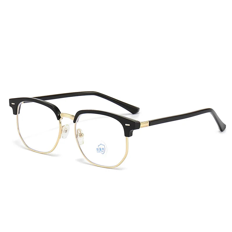 Vintage Photochromic Anti-Radiation Eyeglasses for Men & Women – Fashion Eyebrow Frame Glasses